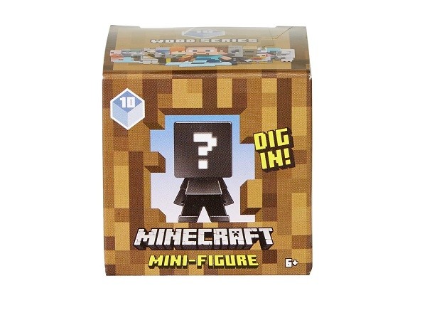 Nhân Vật Mini Minecraft: Sưu tập các nhân vật mini Minecraft ngẫu nhiên, mỗi nhân vật đi kèm với một vật phẩm độc đáo.