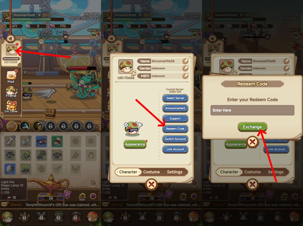 Full Code Legend of Mushroom Mới Nhất Tháng 3/2025: Nhận Kim Cương, Vé Kỹ Năng Miễn Phí!