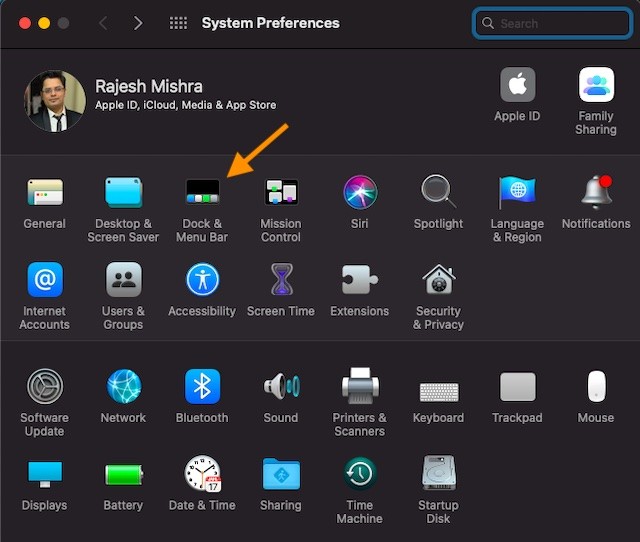 Cách hiển thị lối tắt trợ năng trong thanh menu và Control Center trên macOS