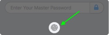 Nhấp vào Touch ID