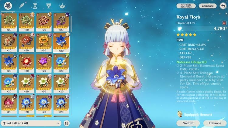 Nobless Oblige ayaka
