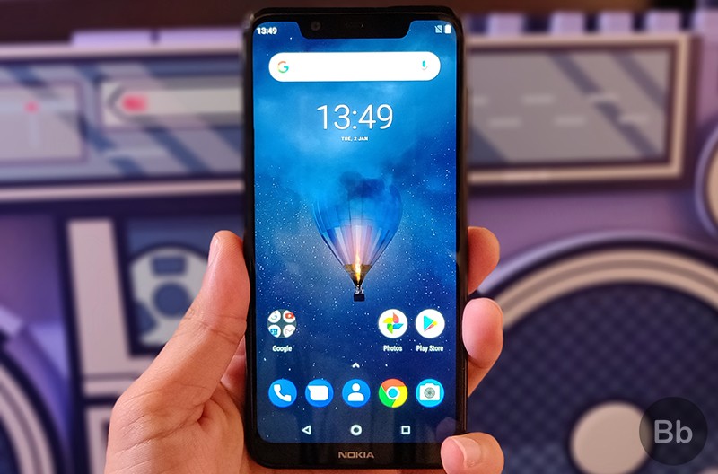 Nokia 5.1 Plus với màn hình HD+