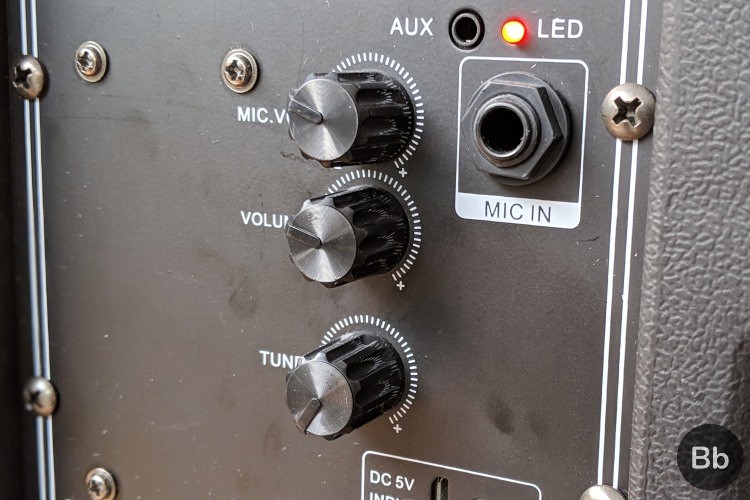 Nút điều khiển của B600