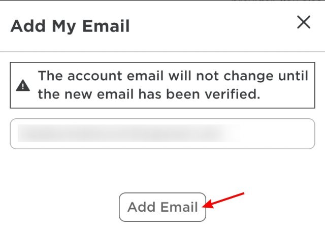 Nút thêm email