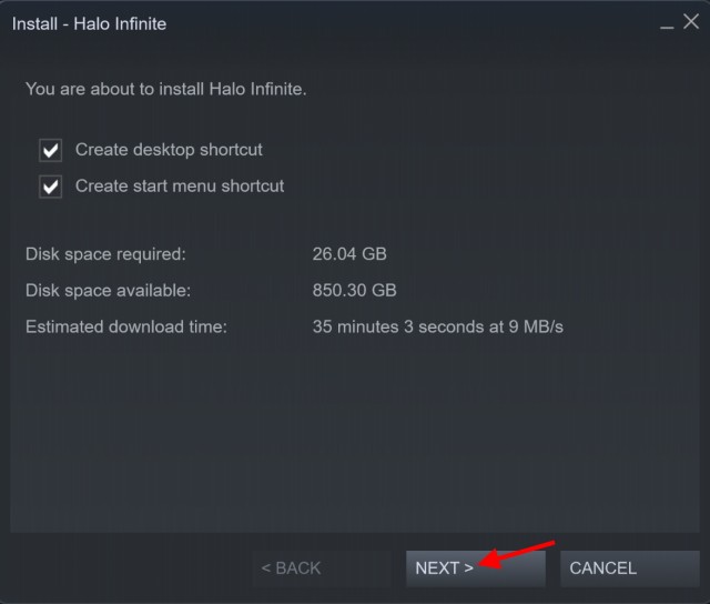 Nút Tiếp theo Halo Infinite Multiplayer