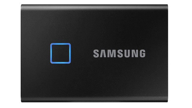 Ổ cứng SSD di động Samsung T7 Touch 1TB, tốc độ đọc/ghi 1000MB/s, cảm biến vân tay, bảo vệ dữ liệu