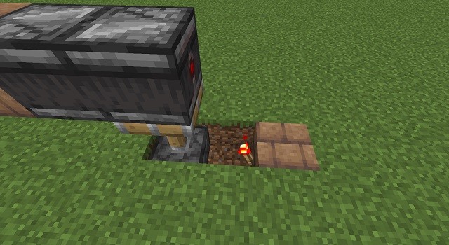 Observer lặp lại trong Farm Cây Minecraft