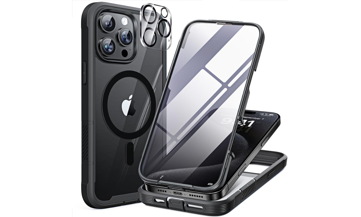 Ốp lưng Miracase Full Body cho iPhone 16 Pro với khả năng bảo vệ toàn diện.