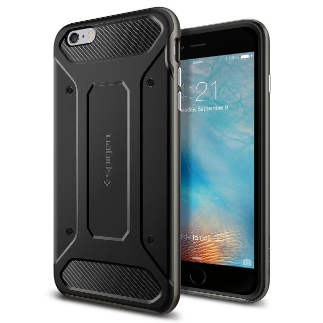 Ốp Lưng Spigen Gunmetal Cho iPhone 6s Plus