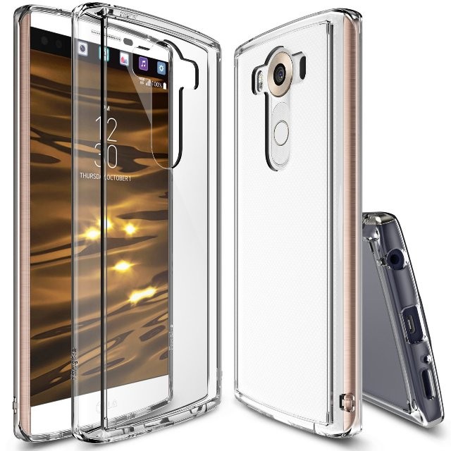 Ốp Lưng Trong Suốt Ringke Fusion Crystal View LG V10 Case
