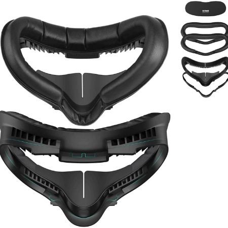 Ốp mặt KIWI Design Fitness Facial Interface cho Oculus Quest 2 thoáng khí và thoải mái hơn