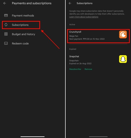 Phần Đăng ký Cửa hàng Google Play