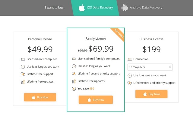 Khôi phục dữ liệu iPhone: Giải pháp PhoneRescue toàn diện [Năm 2025]