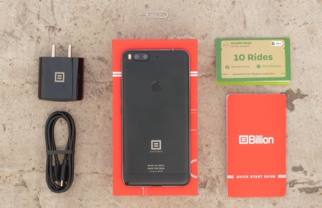 Phụ kiện đi kèm Billion Capture+