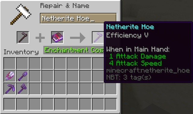 Phù phép Hiệu Quả trong Minecraft