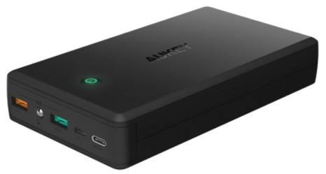 Pin dự phòng Aukey 30000mAh cho thời gian sử dụng lâu dài