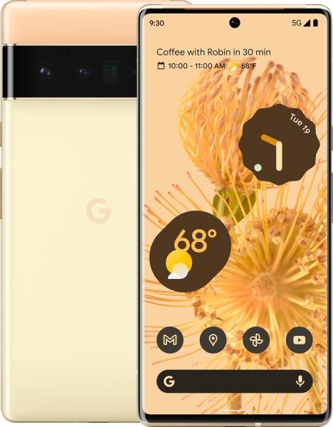 Pixel 6 Pro màu Sorta Sunny