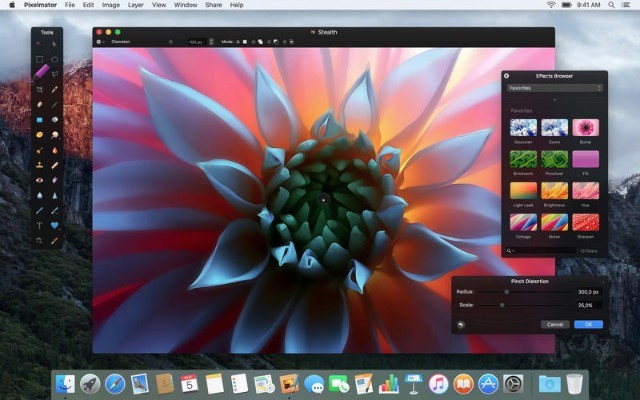 Pixelmator trên Mac