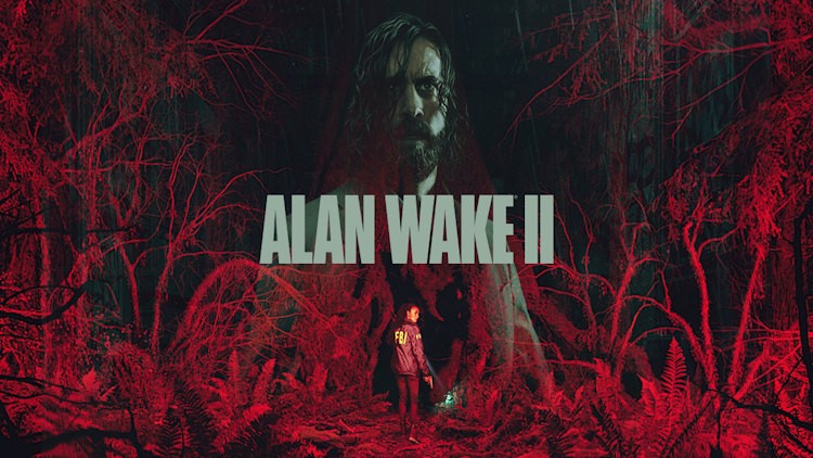 Poster Alan Wake 2: Alan Wake trong thế giới bóng tối của Alan Wake 2