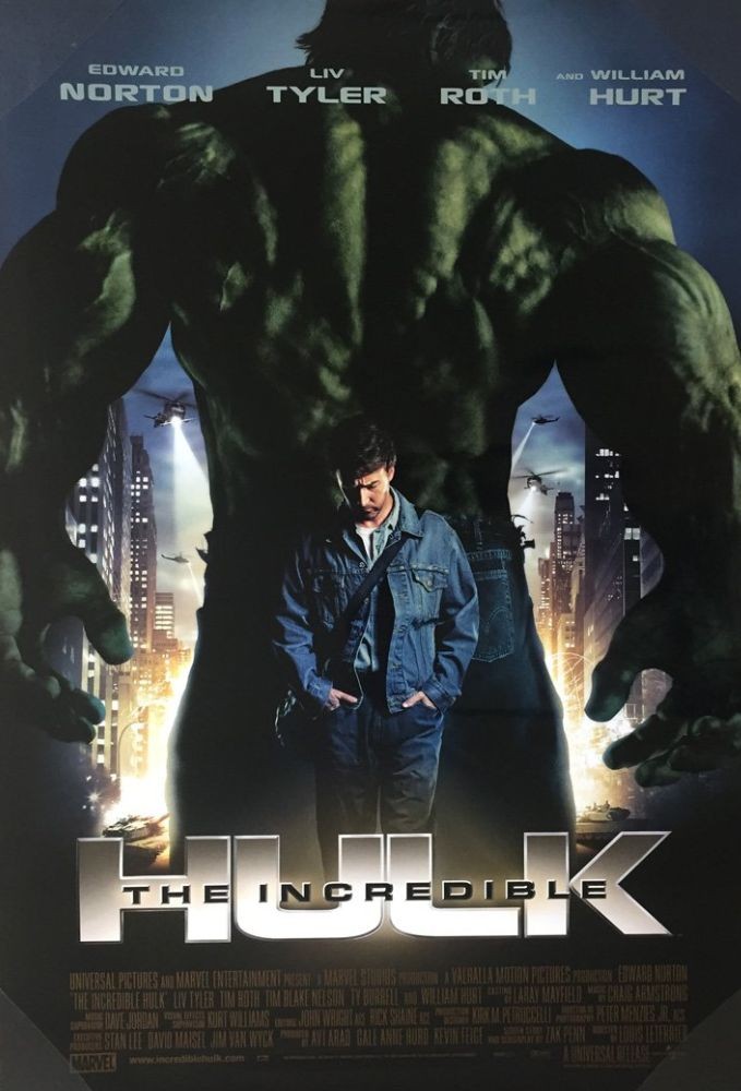Poster phim The Incredible Hulk