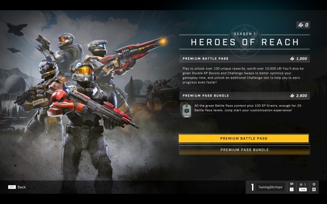 Premium Battle Pass Halo