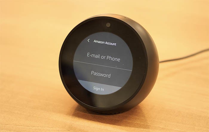 Quá trình cài đặt Amazon Echo Spot