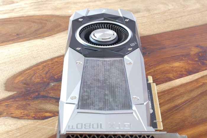 Quạt tản nhiệt lồng sóc của Nvidia GeForce GTX 1080 Ti Founders Edition