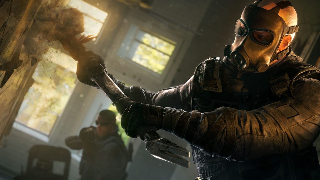 Rainbow Six Siege tập trung vào những trận chiến chiến thuật cận chiến giữa khủng bố và lực lượng chống khủng bố