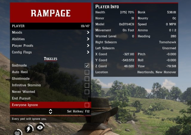 Rampage Trainer 