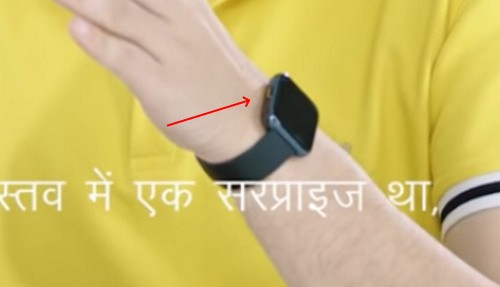 Realme Smartwatch Lộ Diện: Thiết Kế Vuông Vắn, Viền Dày và Màu Tím Lightning Cho Realme 6 Pro
