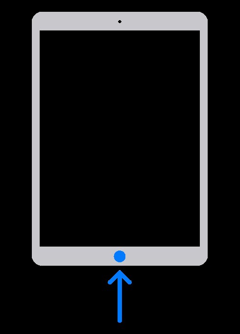 Recovery Mode iPads with Home Button