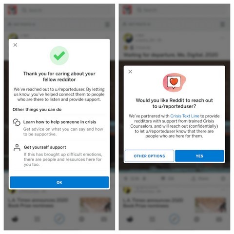 Reddit Hợp Tác Với Crisis Text Line Hỗ Trợ Người Dùng Có Ý Định Tự Tử