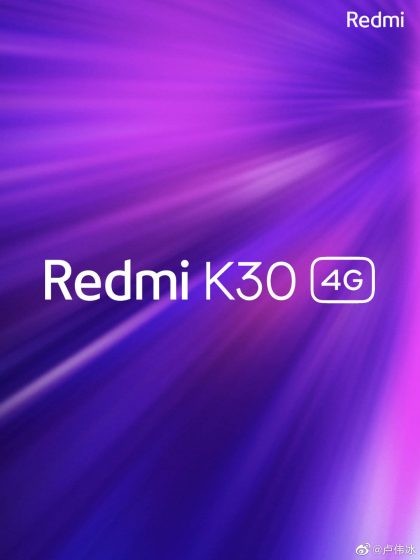 Redmi K30 - phiên bản 4G