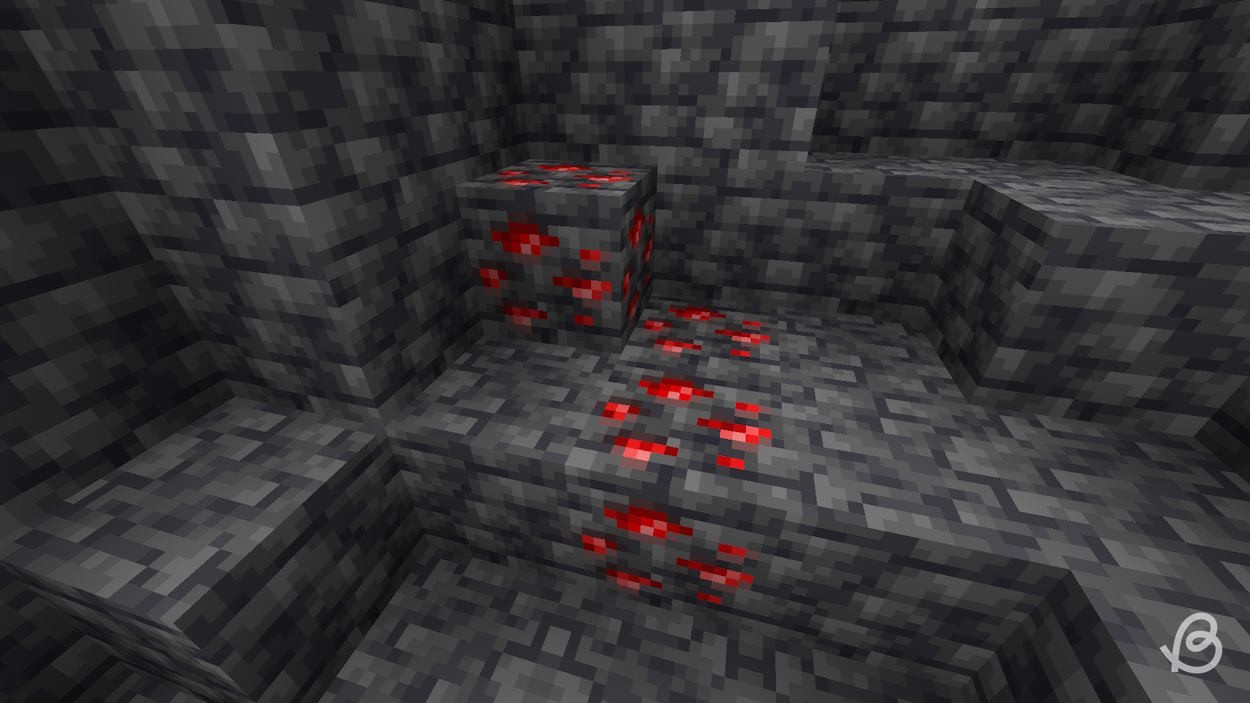 Redstone ore in Minecraft