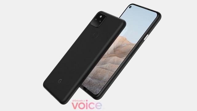 Render rò rỉ của Pixel 5a