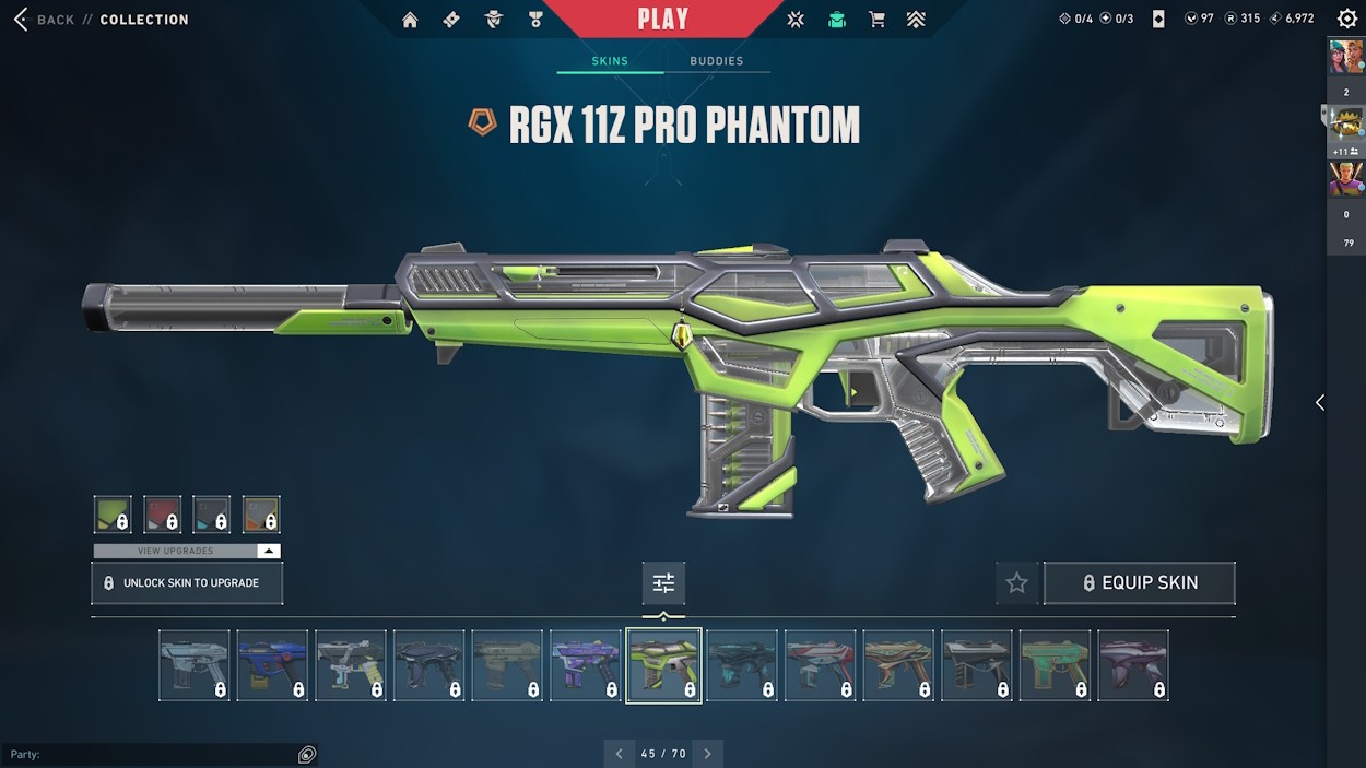 RGX 11Z Pro Phantom trong Valorant