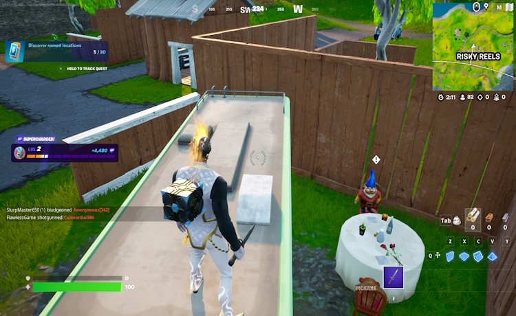 RV ở Risky Reels