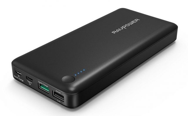 Sạc Dự Phòng RAVPower Type-C 20,000mAh