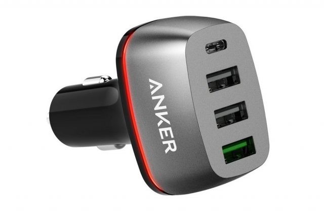 Sạc Ô Tô USB Anker Powerdrive+ 4