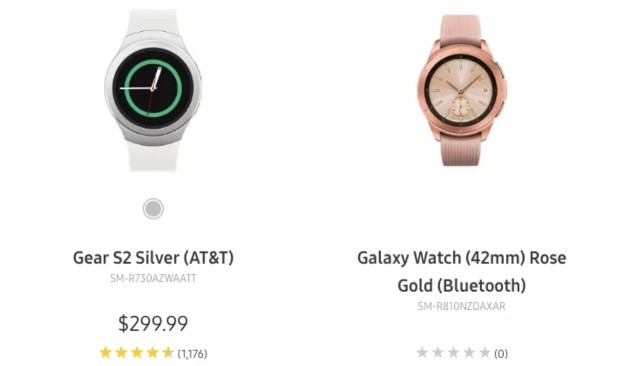 Samsung Galaxy Watch Tiết Lộ Sớm Trên Trang Web Chính Thức