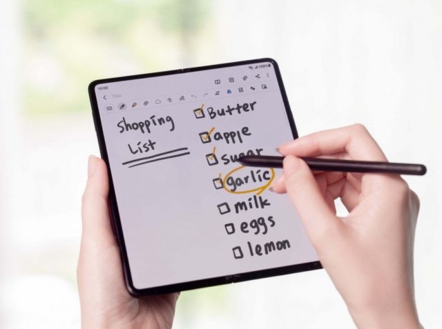 Samsung Galaxy Z Fold 3 với S Pen