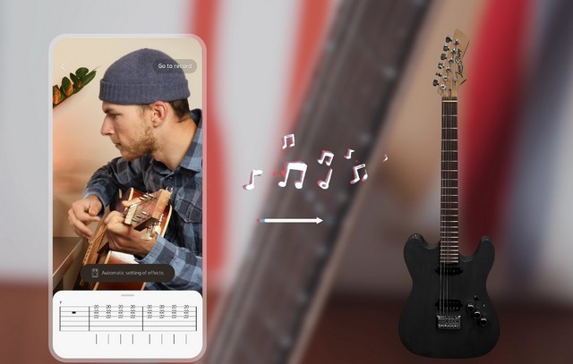 Samsung Ra Mắt Đàn Guitar Thông Minh Với Đèn LED Tại CES 2022