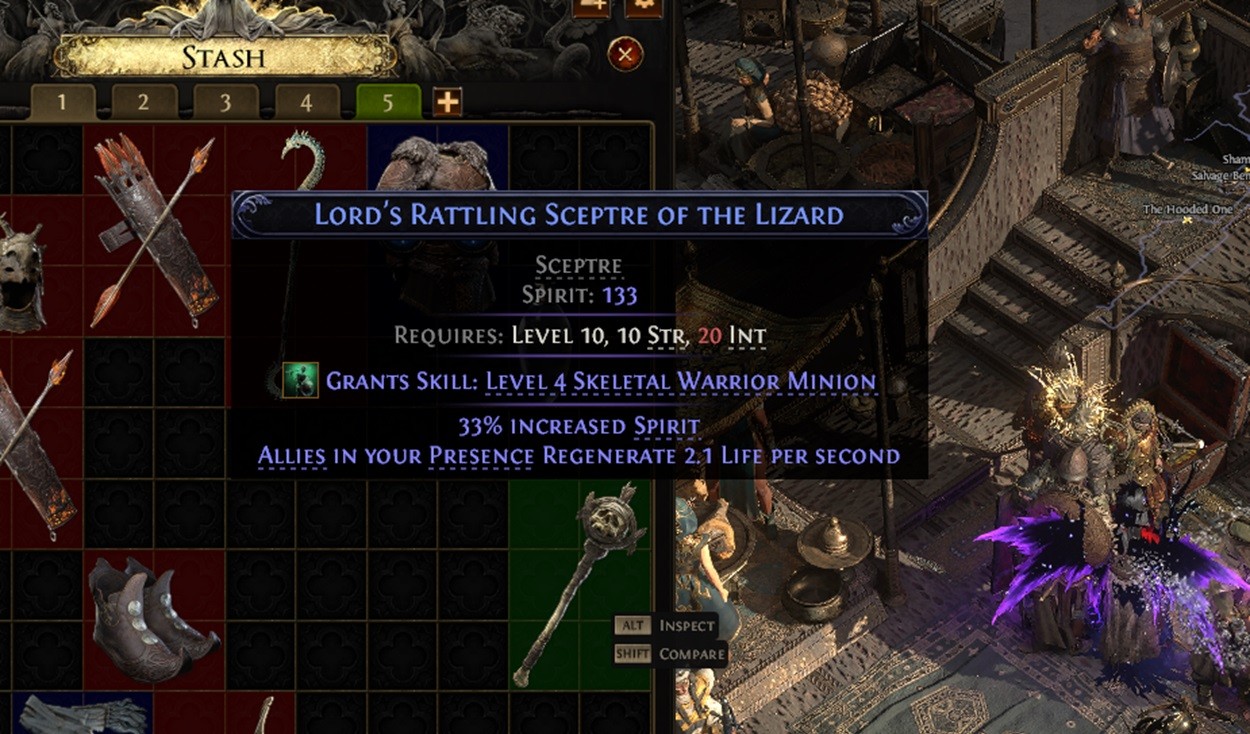 Scepter trong Path of Exile 2