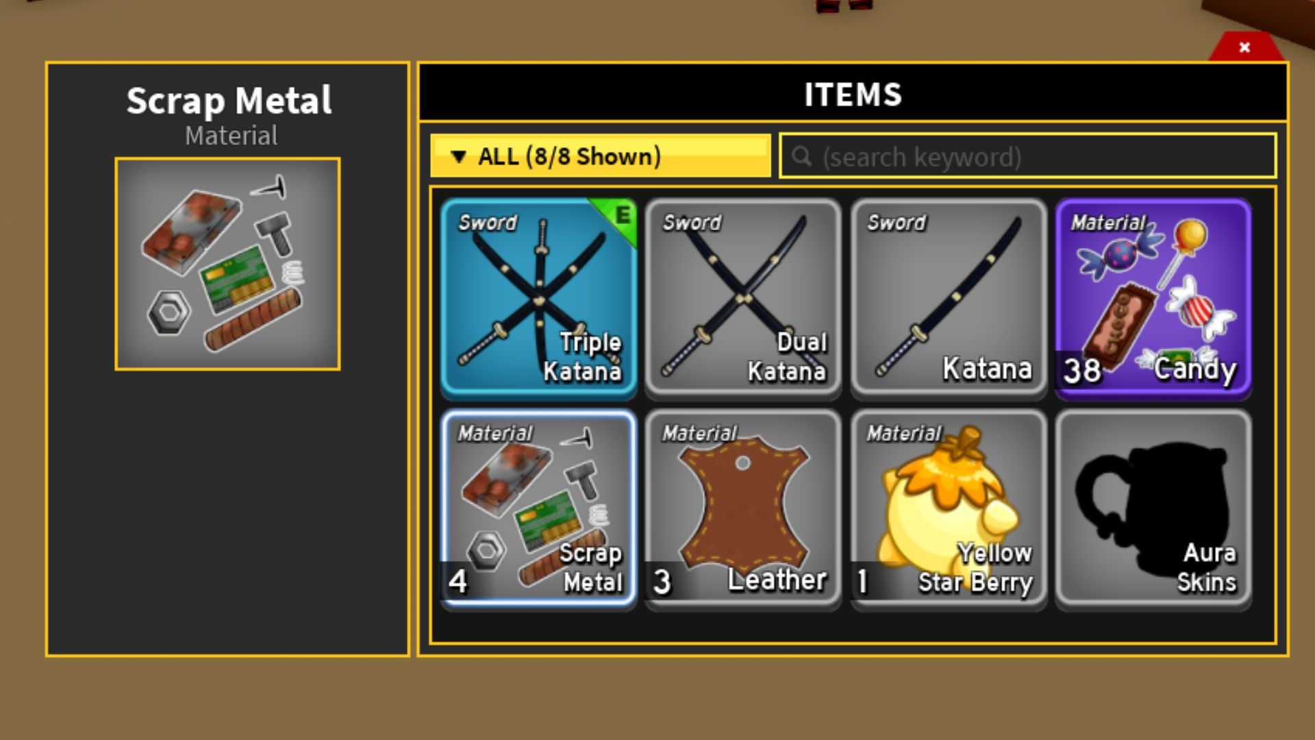 Scrap Metal trong Blox Fruits