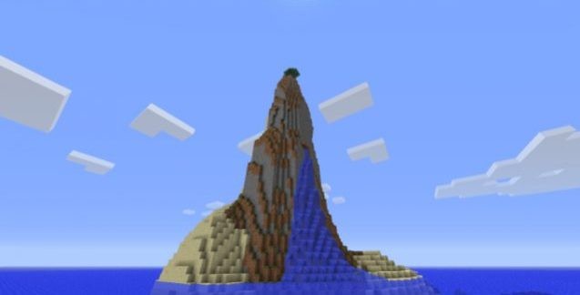 Seed Minecraft đảo gãy chân