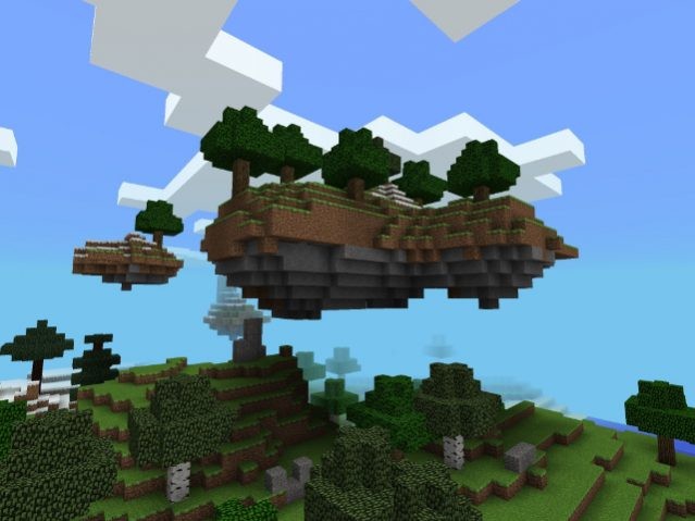 Seed Minecraft đảo nổi