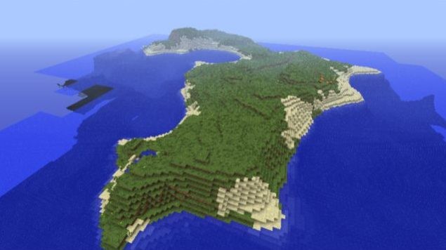 Seed Minecraft đảo sinh tồn