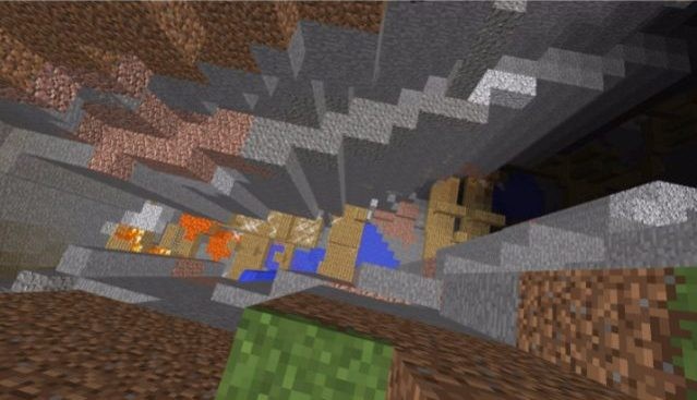 Seed Minecraft hẻm núi dưới lòng đất