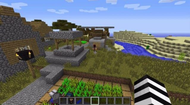 Seed Minecraft trung tâm chiến lợi phẩm