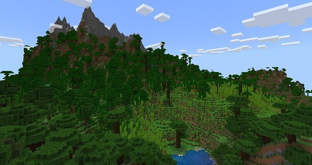 Seed Rừng Rậm - Seed Minecraft 1.18 cho PS4 và Xbox